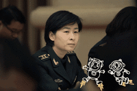 严肃 面无表情 宇航服 认真