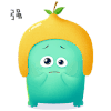 萌娃 呆萌 八字眉 强颜欢笑