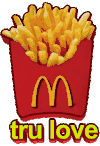 美味的 易懂的 麦当劳 饿 animatedtext 艺术字 真正的爱 炸薯条 麦当劳 ilovefries