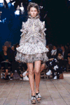亚历山大·麦昆 alexander mcqueen 时尚 模特