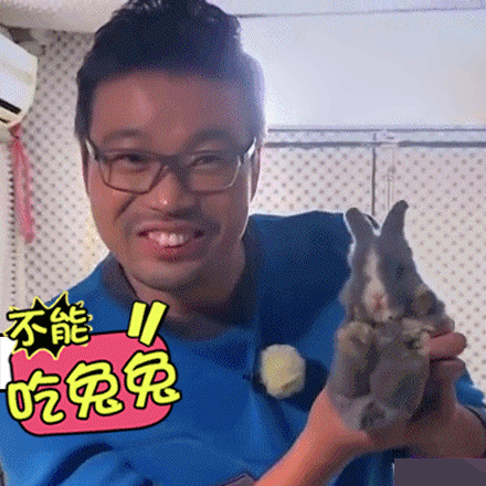 不能吃兔兔 兔子 兔牙 搞笑