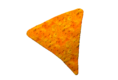 旋转 食物 三角形 红色