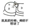 我真的好帅 帅的不想活了 看手机 逗比