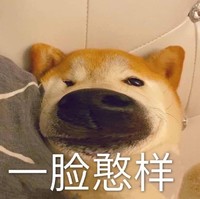 萌宠 汪星人 一脸憨样 无奈 呆萌 可爱