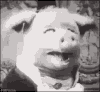 猪 舞蹈 大笑 复古