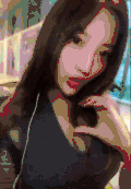 美女 性感 丰满 长发