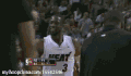 韦德 NBA 热火 拍手 招手 开心