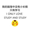 我的脑海里没有小假期 只有学习 学霸 装逼
