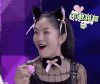 不敢相信 主持人 快乐大本营 综艺 美女 表情包 谢娜