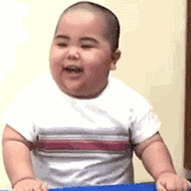 萌娃 胖小孩 马来西亚tatan tatan小胖子 空白表情DIY 空白表情