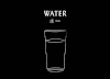线条画 牵手 长鼻子 黑 脑洞 水 water