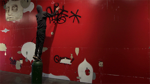 涂鸦 graffiti 当代艺术 巴里·麦基