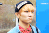 嘟嘴 pout 帅哥 金发