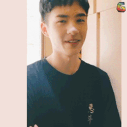 刘昊然 帅 可爱 点头 soogif soogif出品