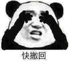 斗图 熊猫头 快撤回 不敢看 搞怪