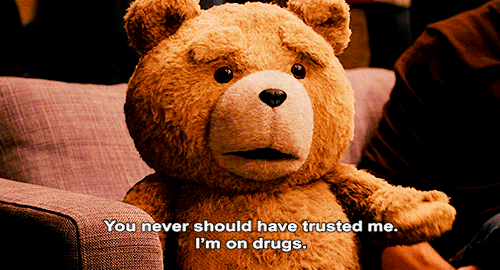 泰迪熊 Ted 认真