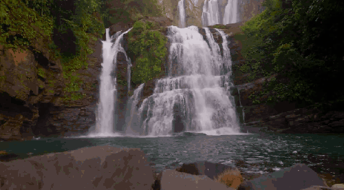 哥斯达黎加 河流 瀑布 纪录片 风景