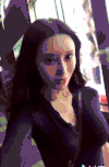 美女 自拍 性感 甩头发