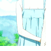 牵手 少女 动漫 情侣