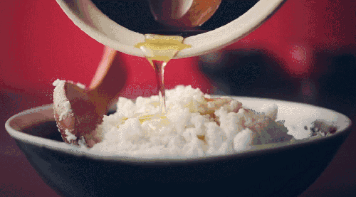 水果寿司 烹饪 米饭 美食系列短片 撒蜂蜜
