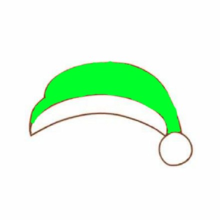 圣诞帽 绿帽子 斗图 搞笑 可爱