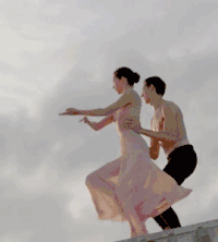 白云 舞蹈 长裙 漂亮