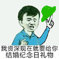 金馆长 逗比 搞笑 绿帽子 结婚纪念日礼物