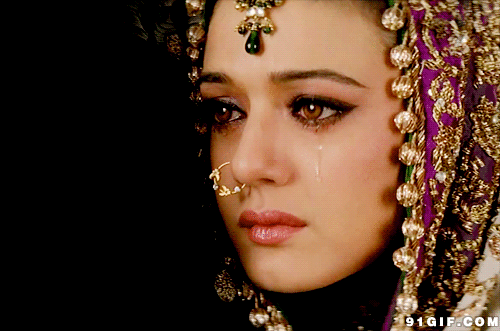 美女 印度人 哭 流泪