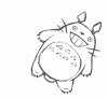 动漫 动图 小龙猫 摇晃 胖乎乎