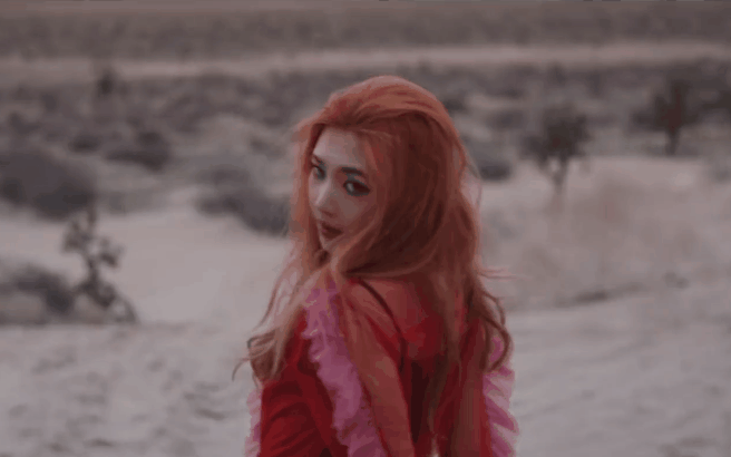 Ice&Cream&Cake Irene MV Red&Velvet 性感 红发 美女 转头