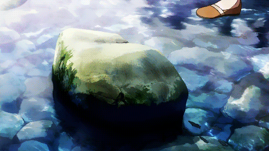 石头 飞起来 亮晶晶 河水