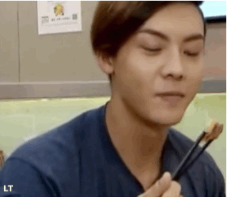 陈伟霆 吃饭 帅气 可爱