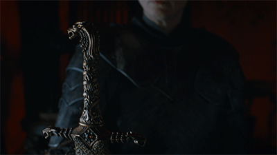 权力的游戏 詹姆 弑君者 布兰妮 女骑士 赠剑 深情 Game of Thrones