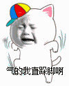 气的我直跺脚啊,  帽子   猫宝宝  
  喵      跳起来