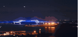 城市 夜晚 日本 桥 灯光 移轴摄影 迷你东京