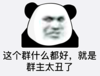 暴漫 熊猫头 这个群什么都好就是群主太丑了 搞笑 逗 沙雕
