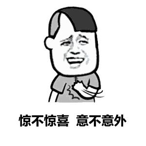 蘑菇头 流泪 惊不惊喜 意不意外