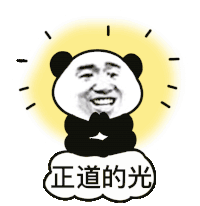 暴漫 熊猫头 正道的光 搞怪 逗