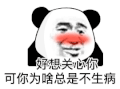 暴漫 熊猫头 关心你 搞怪 逗