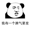 暴漫 熊猫头 我有一个脾气要发 搞怪 逗