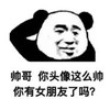 暴漫 文字表情包 帅哥你头像这么帅你有女朋友了吗 搞笑 逗 沙雕