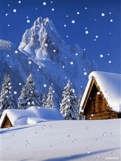 下雪动图 可爱 清晰图片
