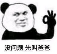 暴漫 熊猫头 没问题 先叫爸爸 搞怪 逗