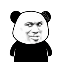 暴漫 熊猫头 爱心 搞怪 逗