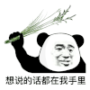 暴漫 熊猫头 想说的话 在我手里 搞怪 逗
