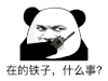 暴漫 熊猫头 在的铁子 什么事 搞怪 逗