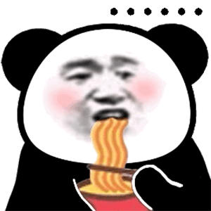 暴漫 熊猫头 无语 搞怪 逗