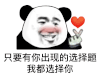 暴漫 熊猫头 只要有你出现的选择题我都选择你 搞怪 逗