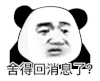 暴漫 熊猫头 舍得回消息了 搞怪 逗