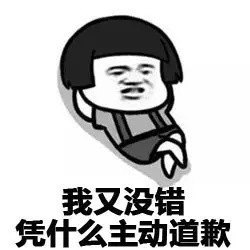 凭什么主动道歉图片_凭什么主动道歉动态图_凭什么主动道歉表情包gif